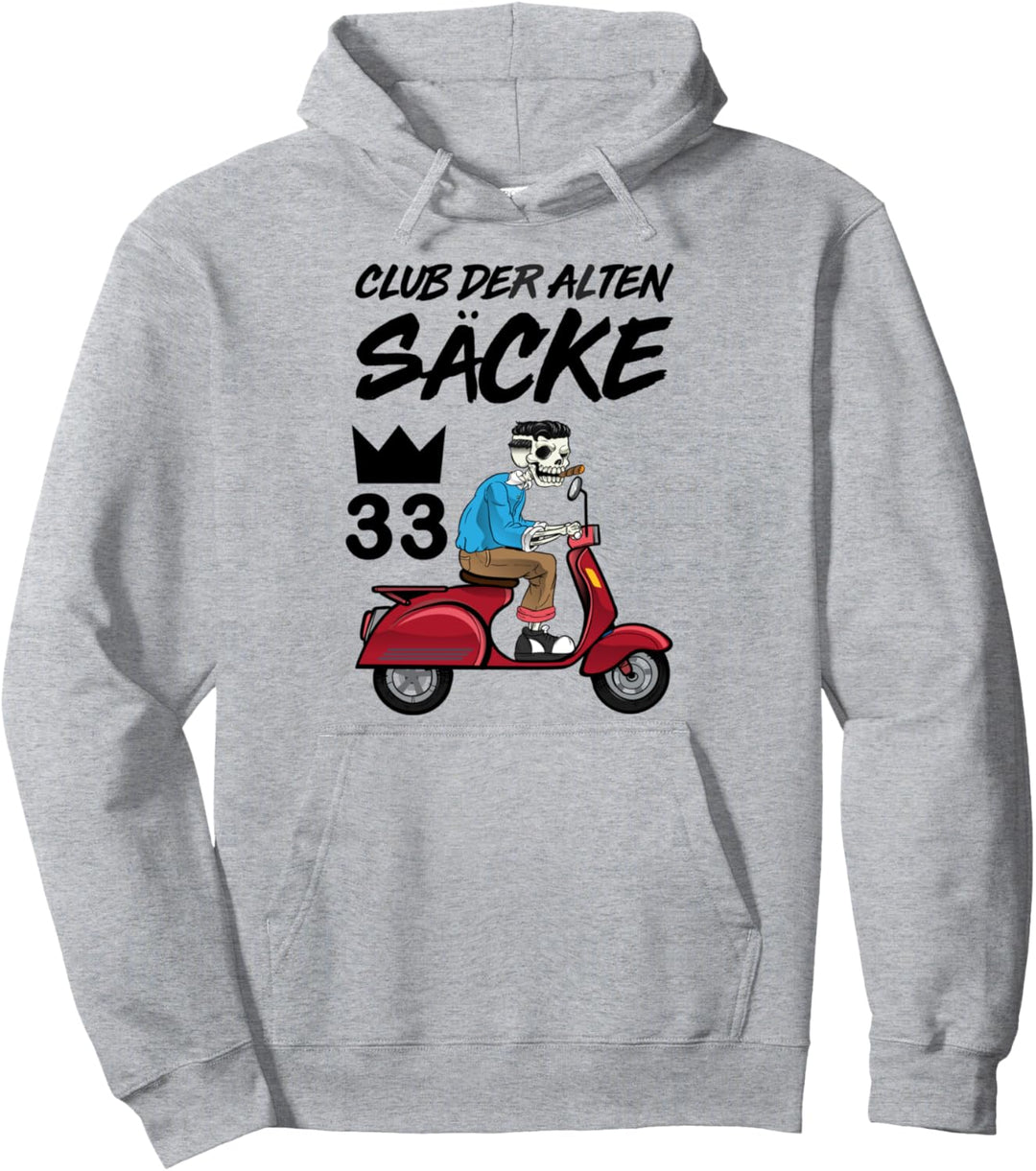 Club der alten Säcke 33 Geburtstag 33. Ehrentag Pullover Hoodie