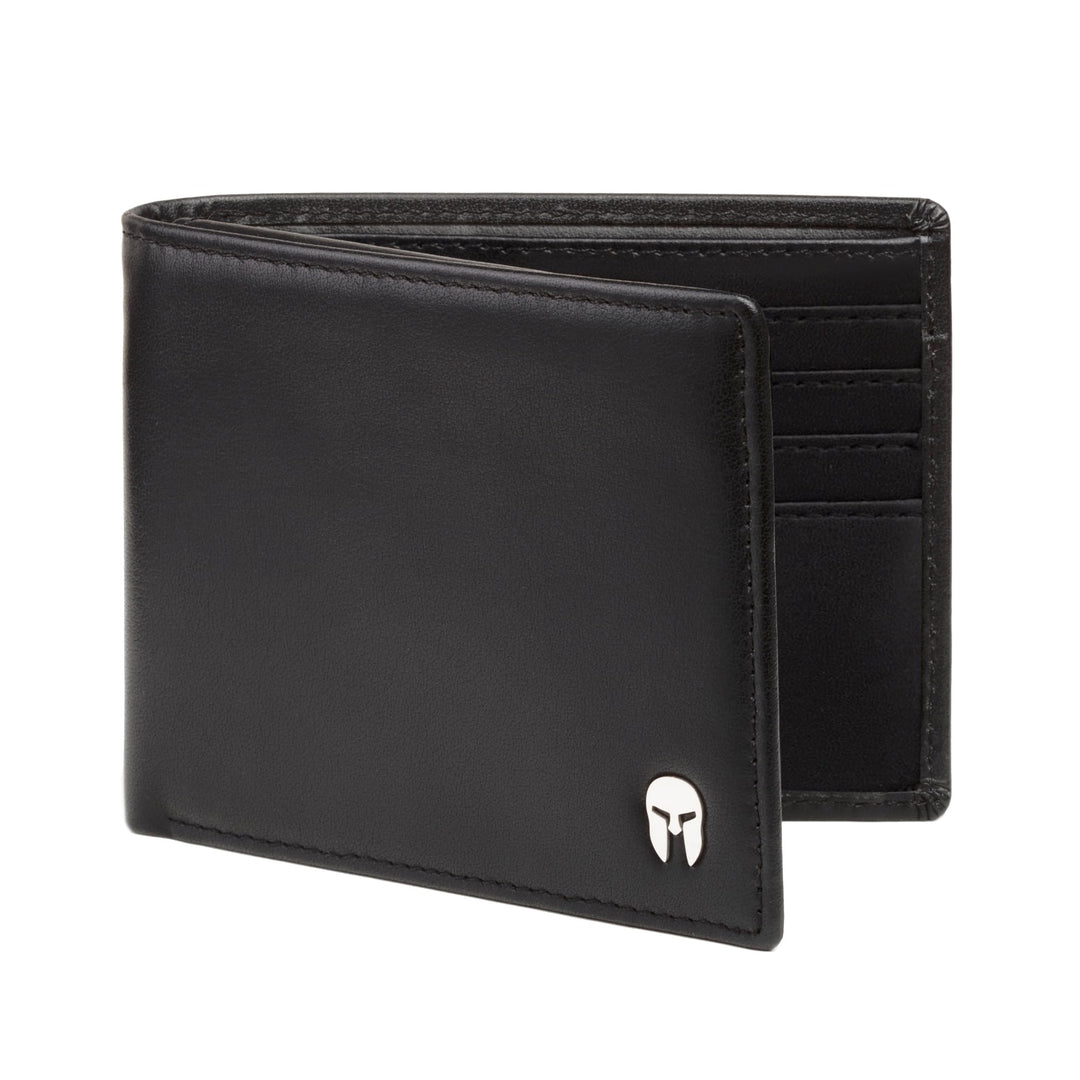 SPARTANO Herren Geldbörse, Herren Wallet mit RFID-Schutz, mit Münzfach, Portemonnaie mit 11 Kreditka
