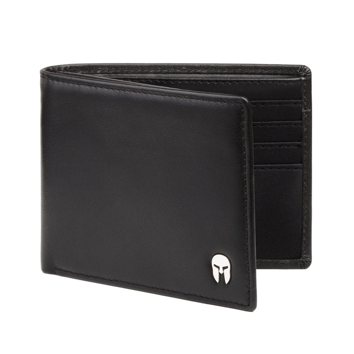 SPARTANO Herren Geldbörse, Herren Wallet mit RFID-Schutz, mit Münzfach, Portemonnaie mit 11 Kreditka