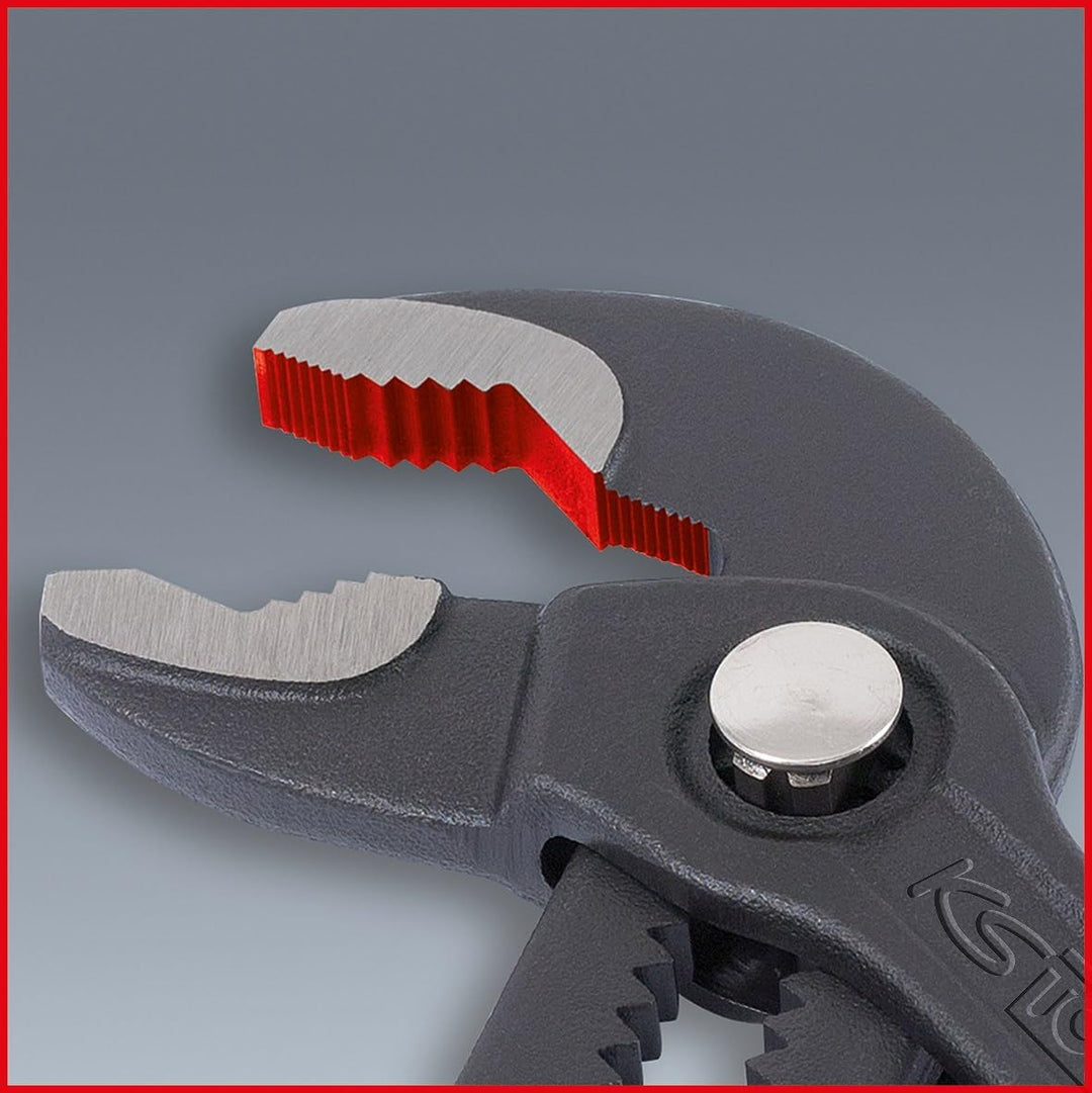 KS Tools 115.2016 Wasserpumpenzange mit Druckknopfverstellung, 415mm