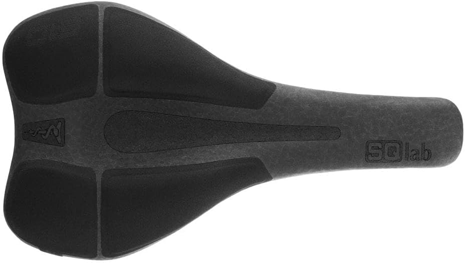 SQlab Unisex – Erwachsene GmbH Trekking Fahrradsattel 16 cm Schwarz, 16 cm Schwarz