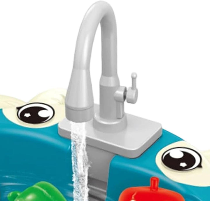 Spielspüle mit fliessendem Wasser Elektrisches -Badespielzeug | Küchenspielzeug mit Spülbecken Für M
