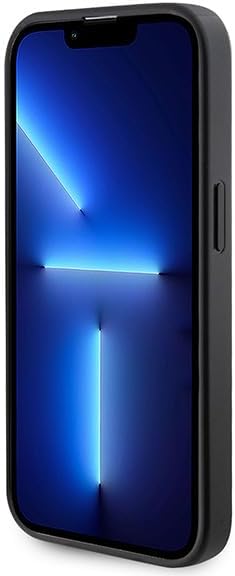 GUESS GUHMP15LPSAHMCK Hülle für iPhone 15 Pro 6.1" Schwarz hardcase Saffiano