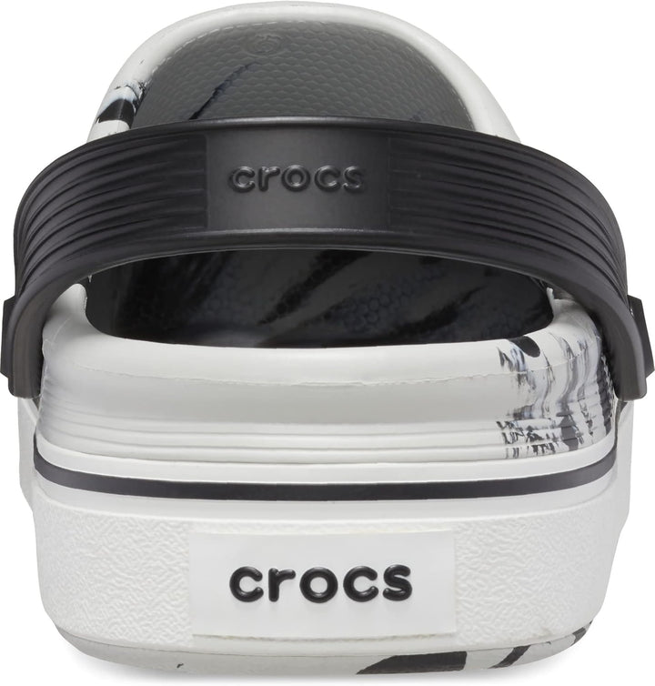 Crocs Unisex-Erwachsene Off Court Clog 36/37 EU Schwarz Weiss, 36/37 EU Schwarz Weiss