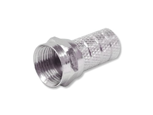 Wentronic F-Stecker 4mm, VE 100 Stück
