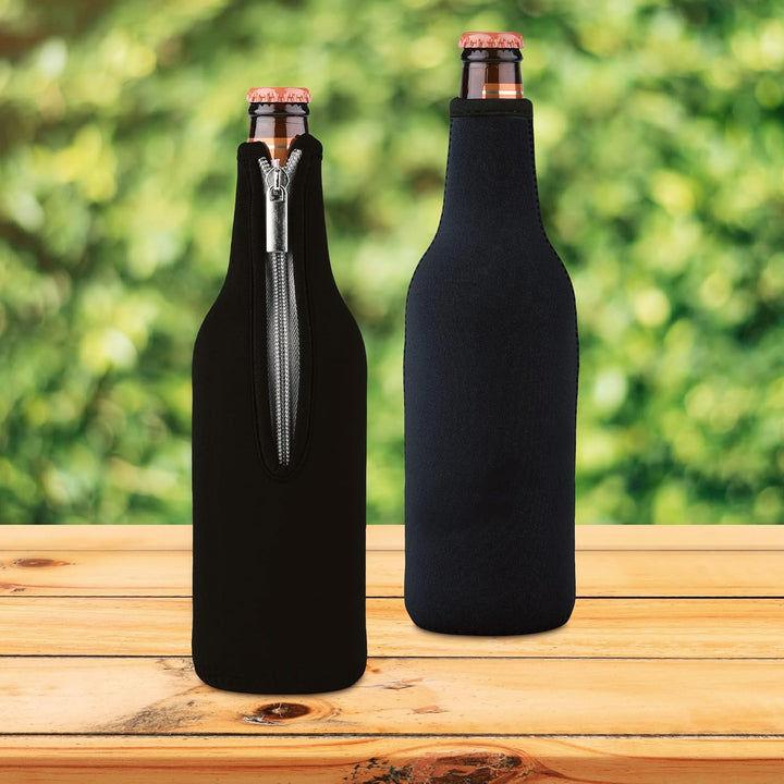 kwmobile 2x 330-500ml Flasche Flaschenkühler - für Bier und andere Getränke - aus isoliertem Neopren