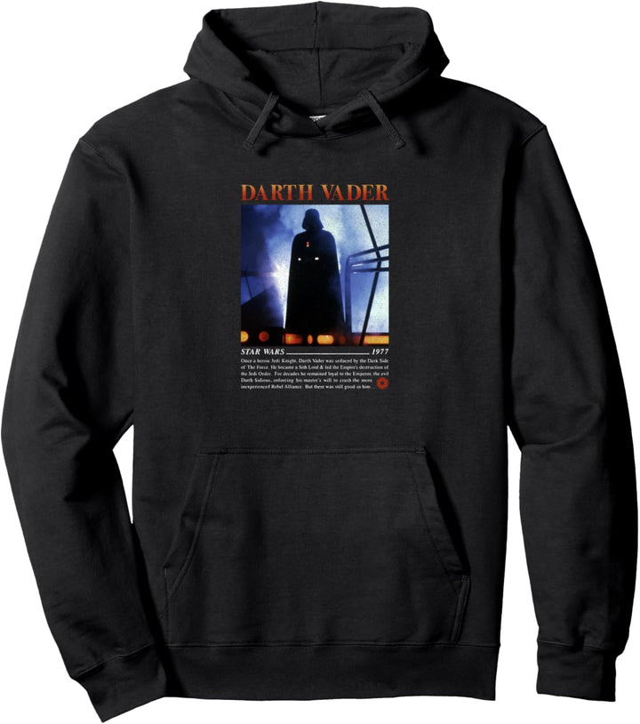 Star Wars Darth Vadar Movie Poster Star Wars 1977 Pullover Hoodie