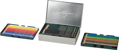 Faber-Castell 210008 - Art & Graphic Set, 36-teilig, mit Polychromos Buntstifte, Bleistifte Graphite