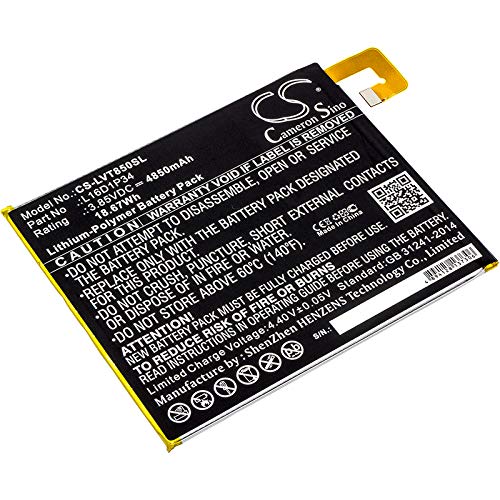 CS-LVT850SL Akku 4850mAh Kompatibel mit [Lenovo] Tab 4, Tab4, TAB4 8, TAB4 8 Plus, TB-8504F, TB-8504