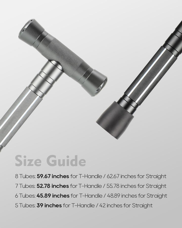 aiGear Taktischestöcke/Wanderstöcke | Upgraded Aluminium Taktische Pole Taktischer Stock | Outdoor 5