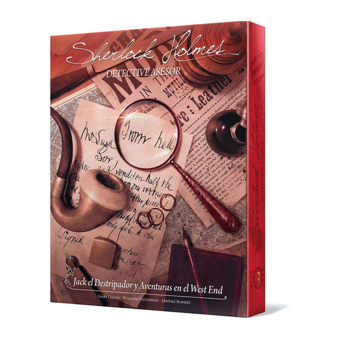 Space Cowboys - Sherlock Holmes: Jack der Streifen (Asmodee EESCSH03) Jack The Ripper and Adventure
