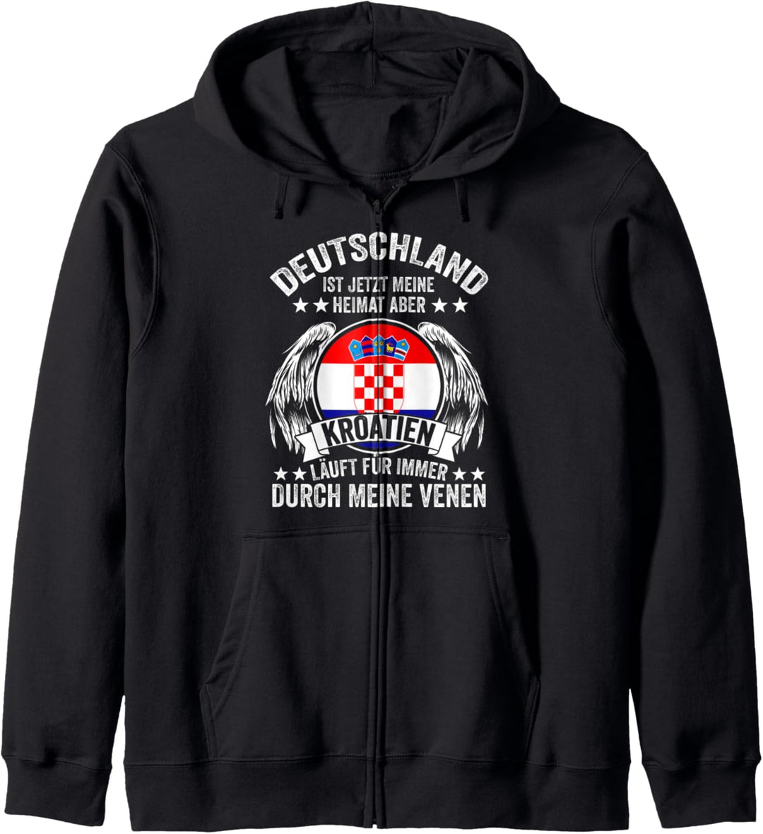 Balkan Kroaten Jebiga Kroatien Kroate Kroatisch Kapuzenjacke