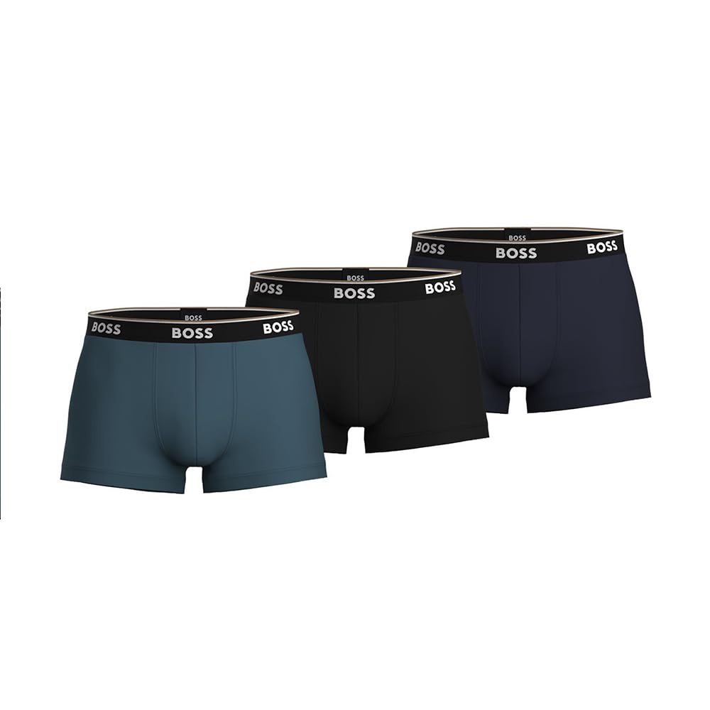 BOSS Herren Trunk, 3er Pack Power EOSP S Open Miscellaneous 972, S Open Miscellaneous 972
