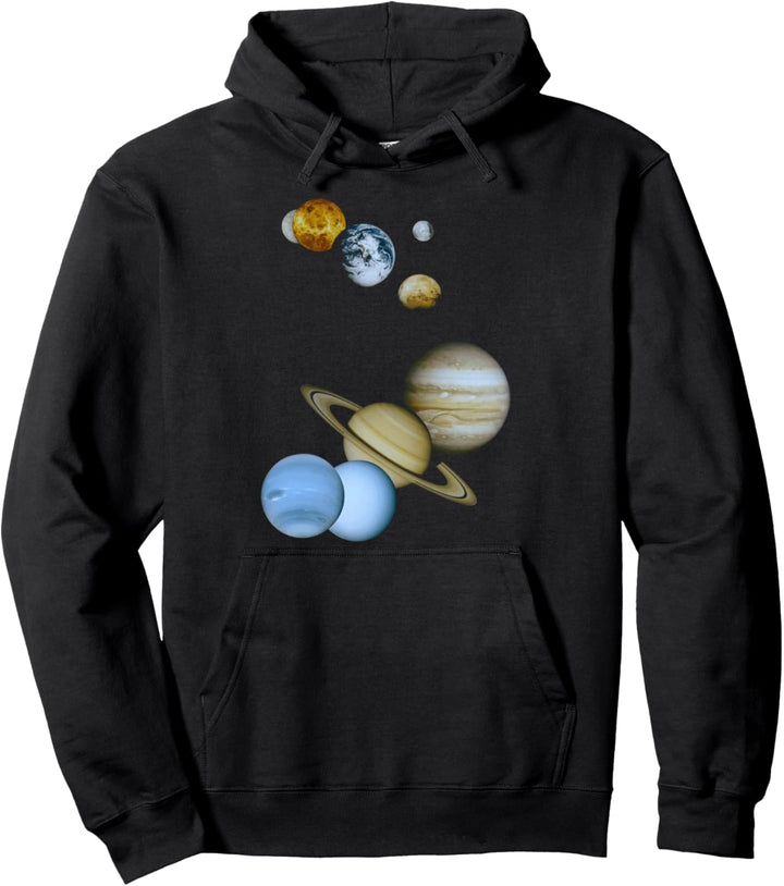 Das Sonnensystem: Die Sonne, Planeten ASTRONOMIE Pullover Hoodie