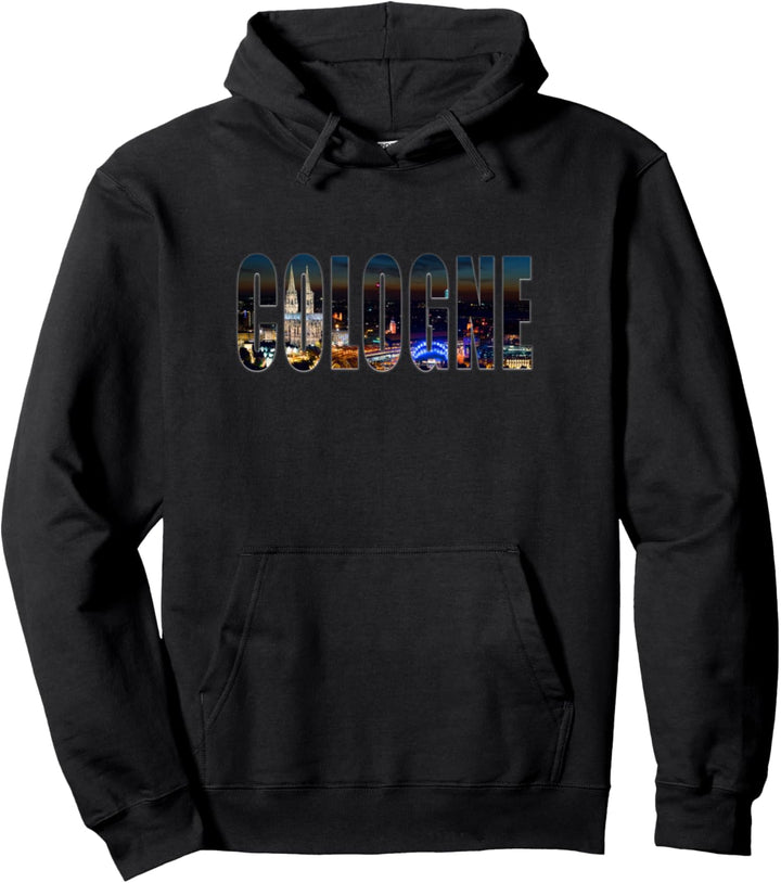 Cologne / Köln Schrift Stadt Design perfektes Geschenk Pullover Hoodie