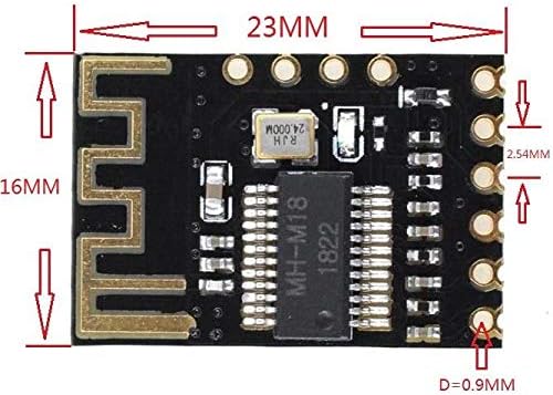 5 Stück MH-MX8 M18 Bluetooth MP3 Audio Receiver Verlustfreier Decoder HiFi BLT 4.2 Stereo