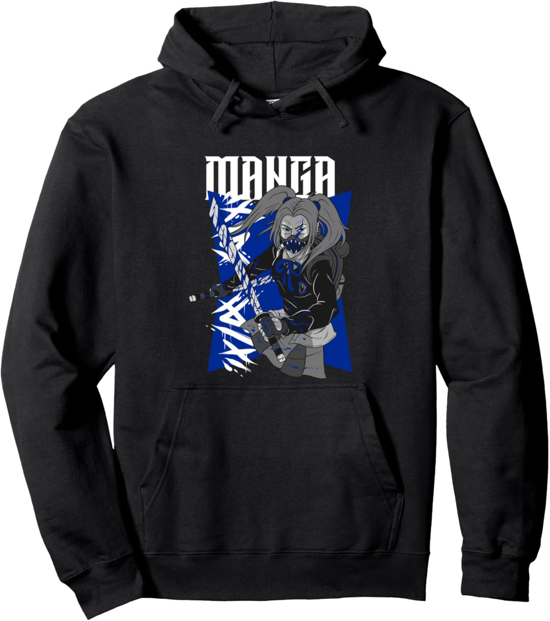 Manga Samurai Anime Girl Kawaii Weeaboo Zettai Pullover Hoodie