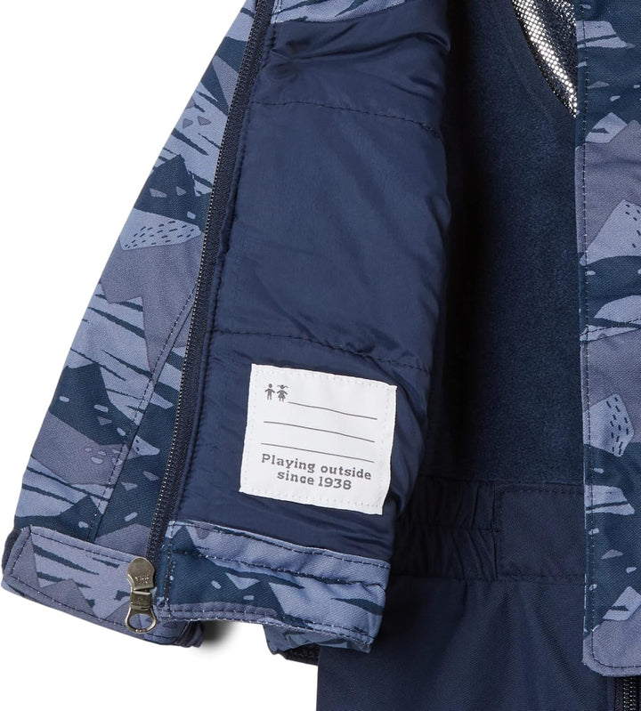 Columbia Buga Set für Kleinkinder, 6/12 Collegiate Navy Scrapscape Tonal, 6/12 Collegiate Navy Scrap