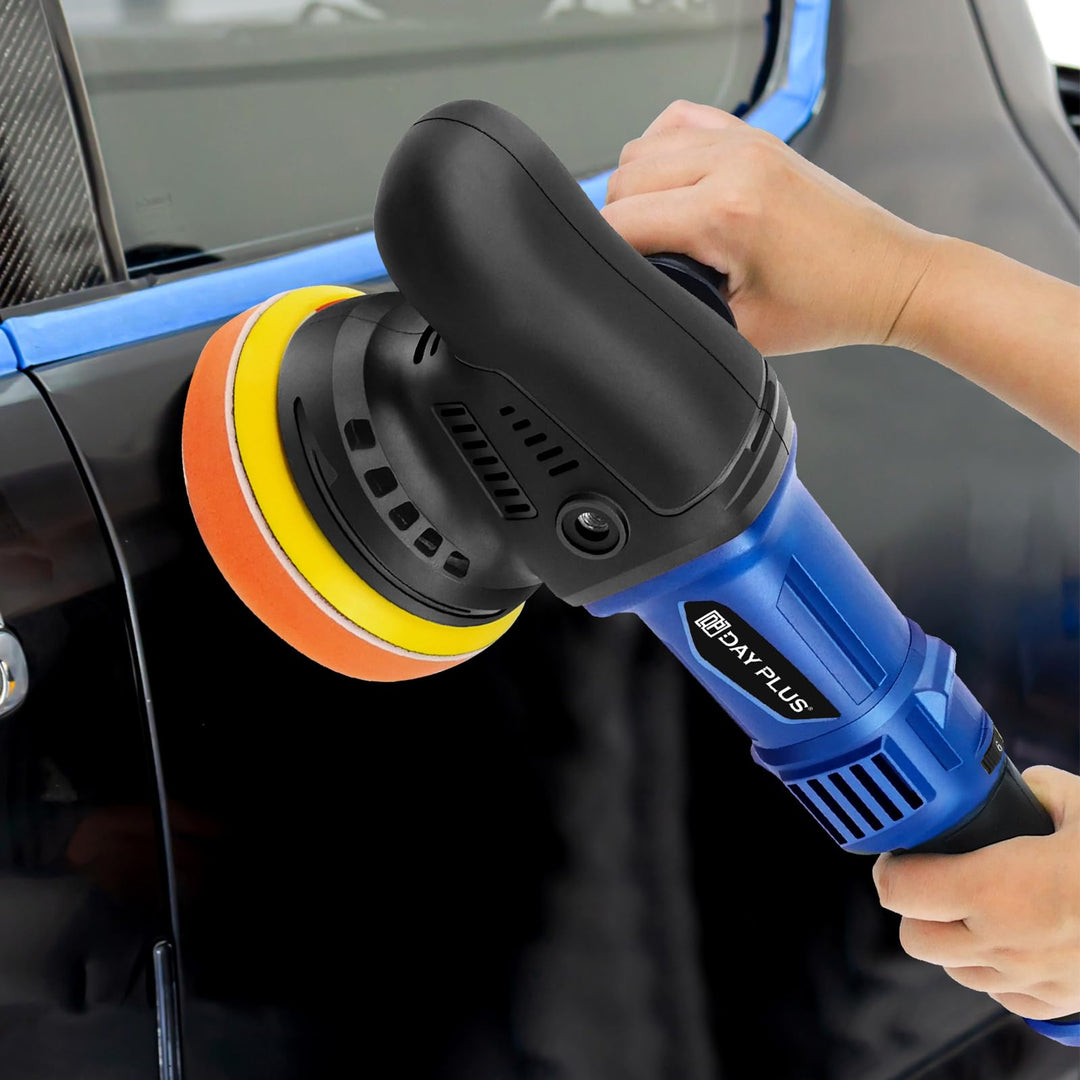 Dual Action Polisher Auto-Polituren und Poliermaschinen Exzenterschleifer 6 Gang Geschwindigkeit für