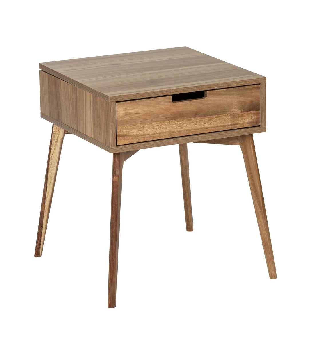 WENKO Beistelltisch mit Schublade Acina, Couchtisch, Nachttisch, FSC® zertifiziert