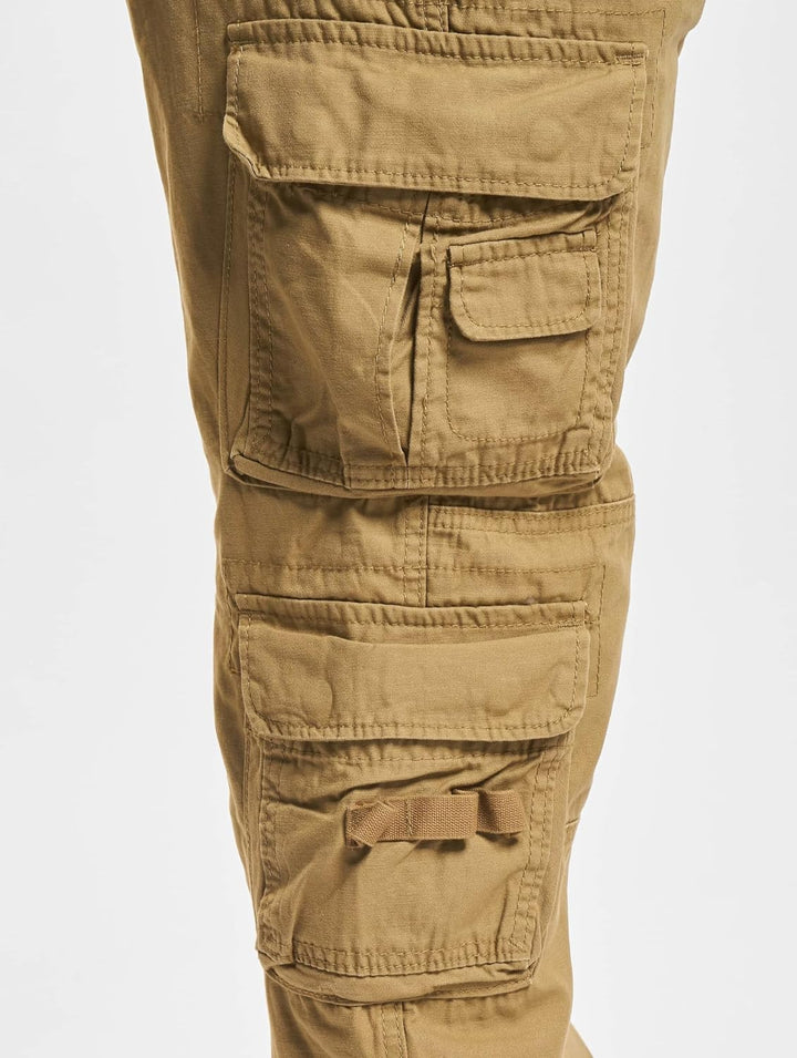 Brandit Pure Slim Fit Pants, mehrere Farbvarianten, Grössen S bis 5XL, S Beige