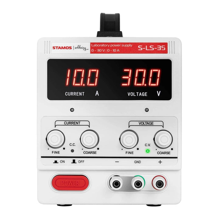 Stamos Soldering S-LS-35 Labornetzgerät Labornetzteil regelbar Netgerät Netzteil Labor 0-30 V, 0-10