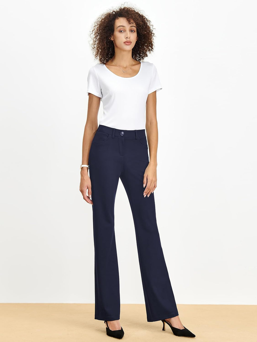 Tapata Damen 71cm/76cm/81cm/86cm Bootcut Stretch-Hose mit 4 Taschen, Tall/Lang/Regulär/Petite Für Bü