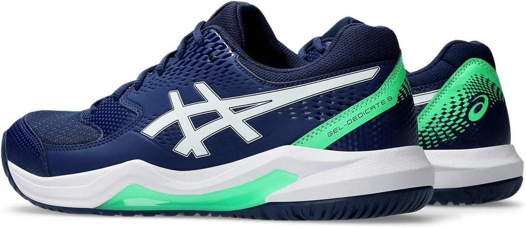 ASICS Dedicate 8 Mann Tennisschuhe Blau Weiss, 42 EU Blau Expanse Wei&#xDF;
