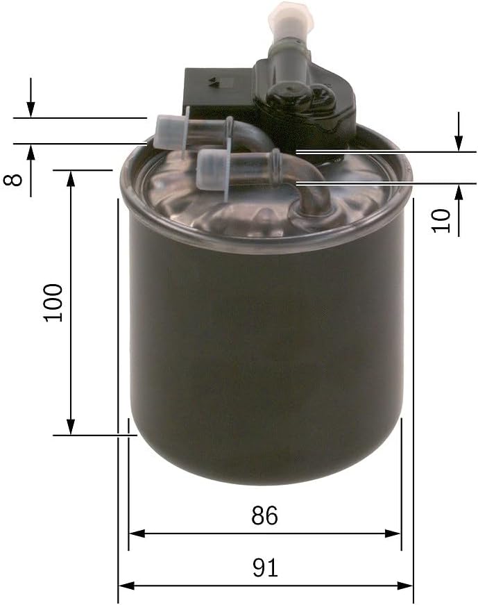 Bosch N2837 - Dieselfilter Auto