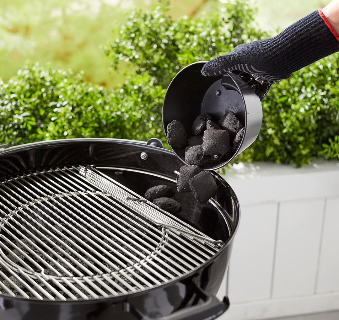 Weber Grillroste Edelstahl für 57 cm Holzkohlegrills - Gourmet BBQ System, pflegeleicht, rostfrei un