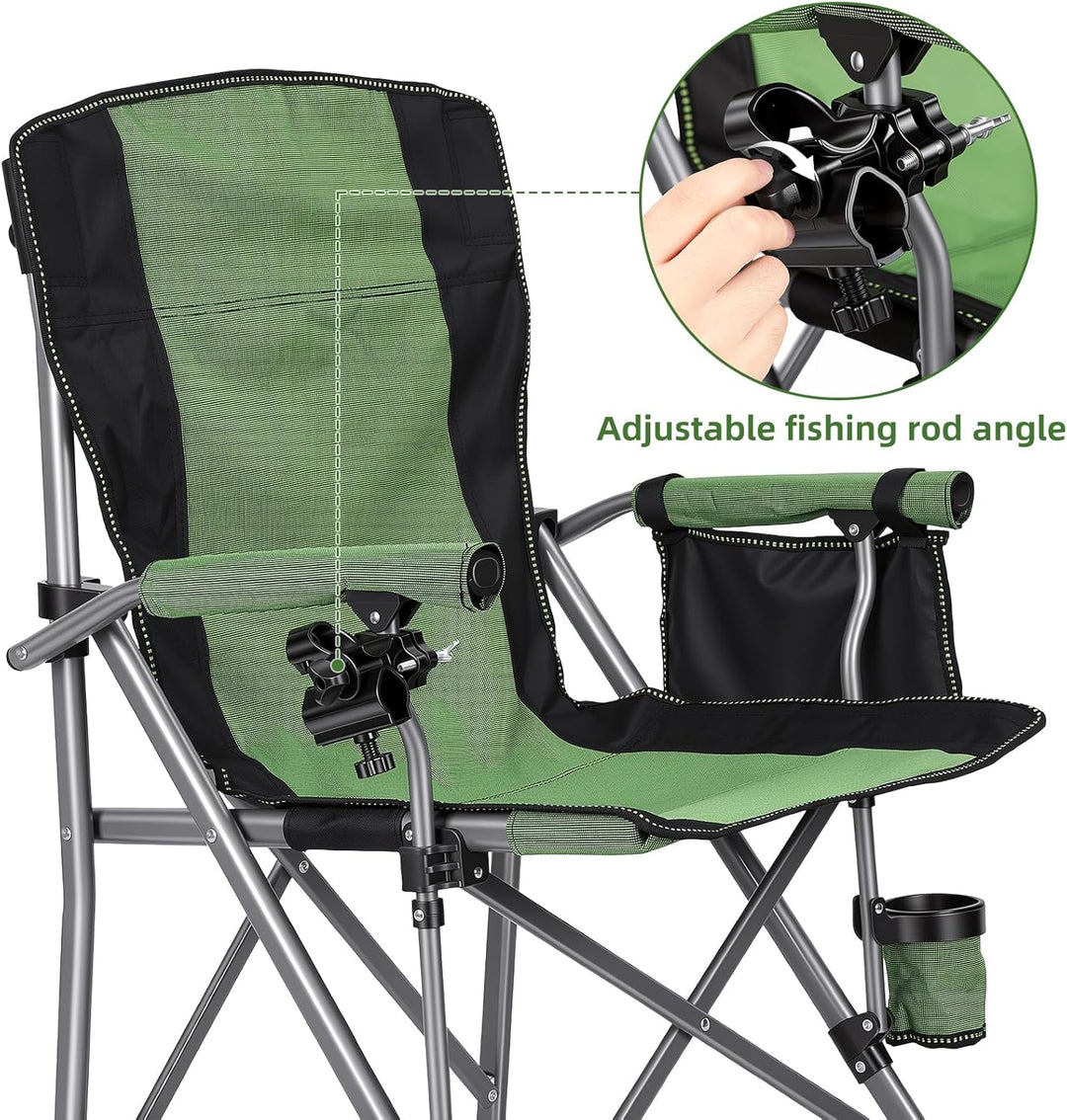 Klappbarer Campingtisch und Stuhl-Set, tragbarer Outdoor-Tisch für 4 Personen mit 4 Stühlen für Pick