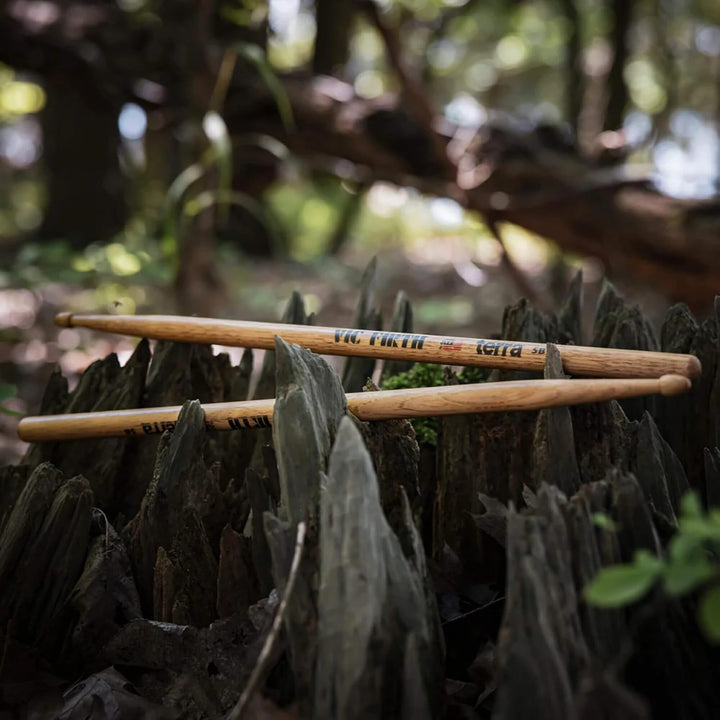 Vic Firth - American Classic® Terra Serie Trommelstöcke 5B - Amerikanisches Hickory – Holzspitze - 4