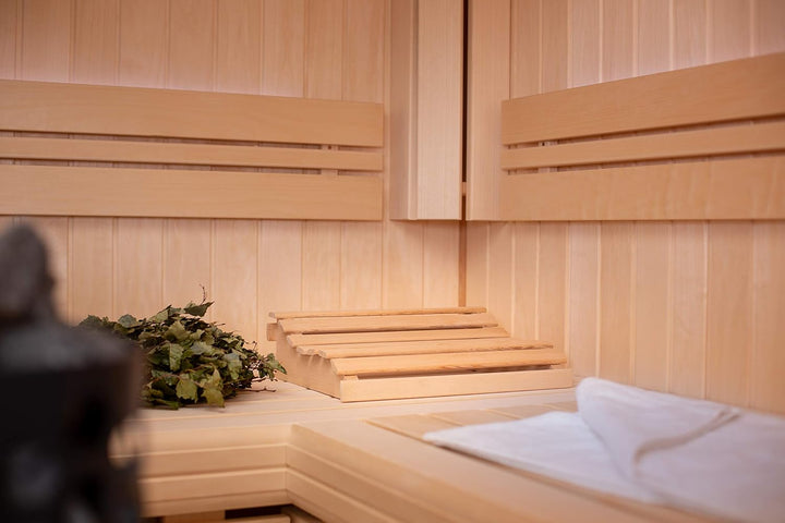 SULENO Sauna Kopfstütze ergonomisch Saunakissen 39 x 29 x 11 cm