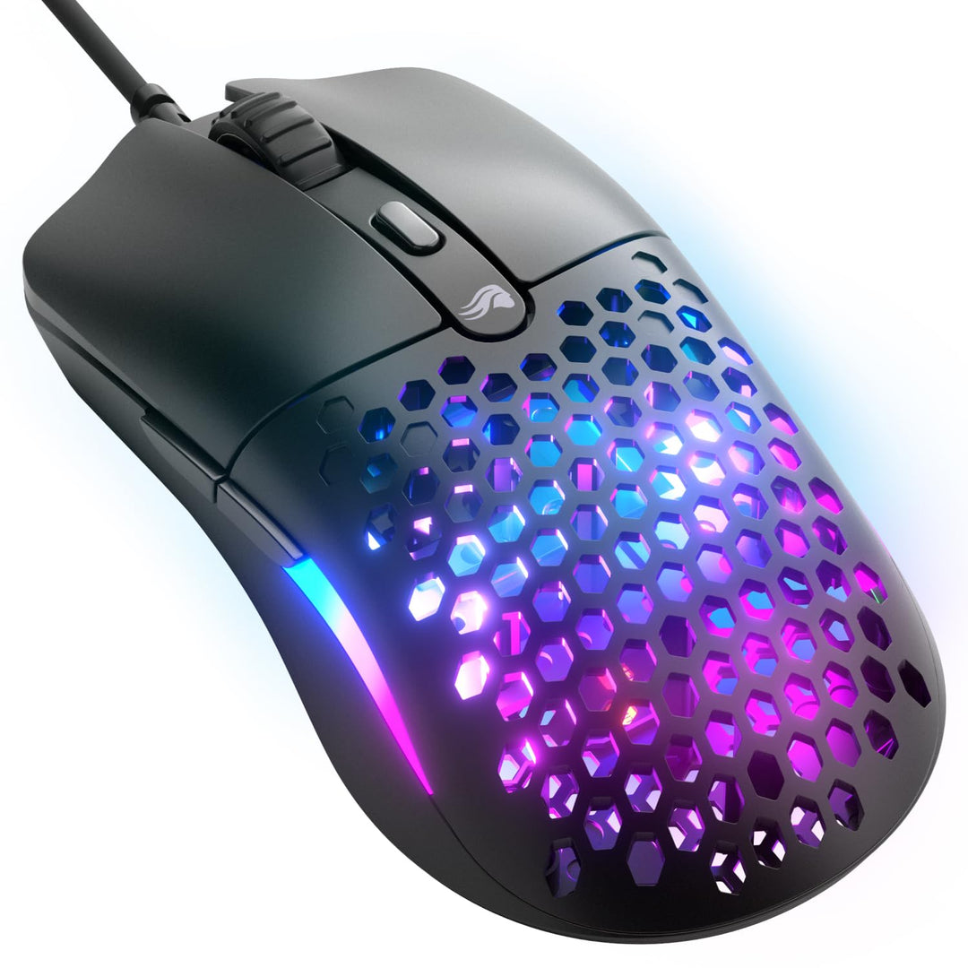 Glorious Model O Eternal ultraleichte RGB-Gaming-Maus – Kabelgebunden – nur 55 g – benutzerdef. RGB-