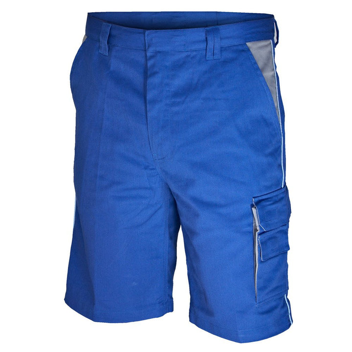 Carson Contrast Arbeitsshorts, 1 Stück, 48, royal/grau, CC709S.RYG 48 Royal / Grau, 48 Royal / Grau