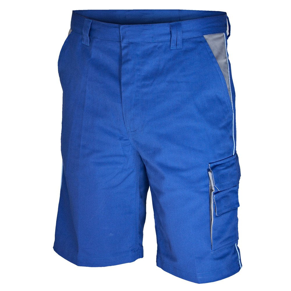 Carson Contrast Arbeitsshorts, 1 Stück, 44, royal/grau, CC709S.RYG 44 Royal / Grau, 44 Royal / Grau