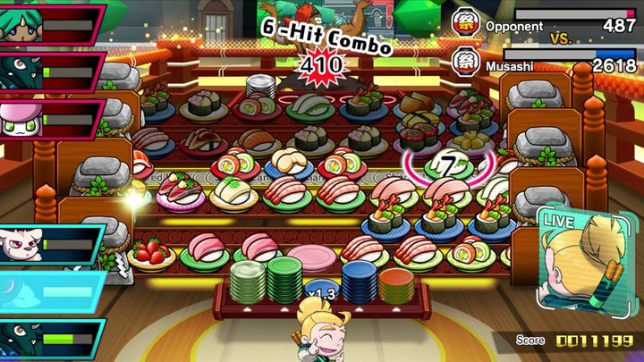 Sushi Striker: The Way of Sushido - [Nintendo Switch] Nintendo Switch Standard, Nintendo Switch Stan