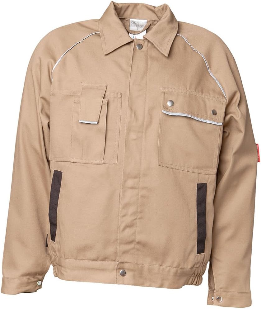 Planam Unisex Canvas 320 Bundjacke Canvas 320" Grösse 50 in schwarz (1er Pack) 46 Khaki, Schwarz, 46