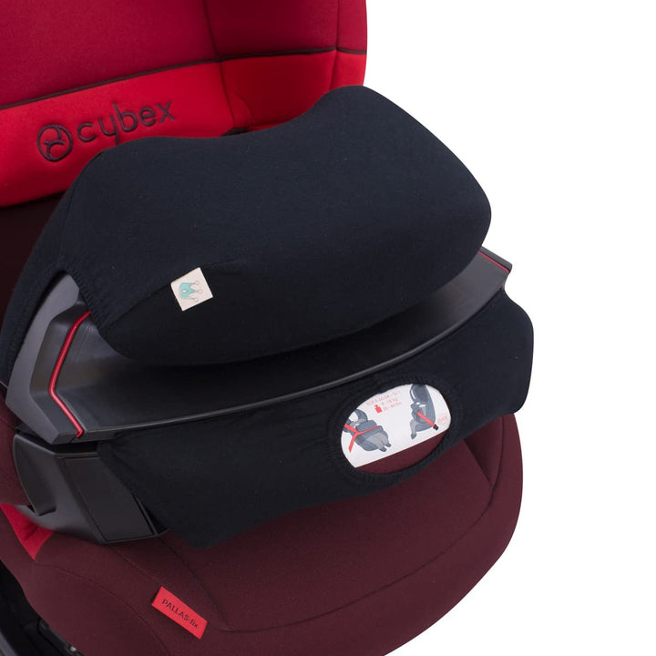 JYOKO Kids Bezug für Zubehör kompatibel mit Cybex Pallas Fix (Black Series), Black Series