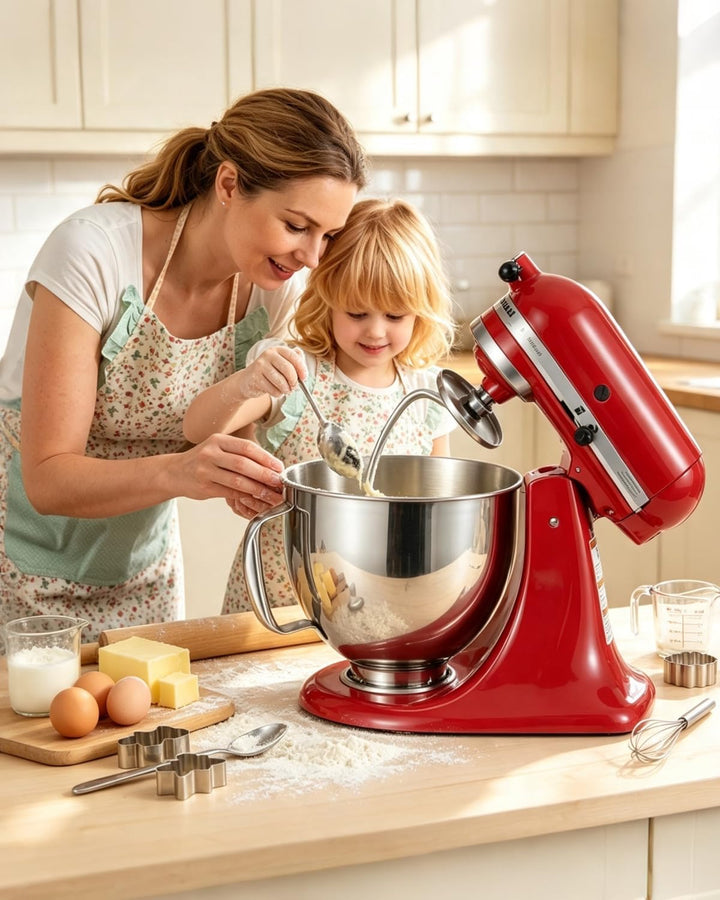 Knethaken für Kitchenaid 4.5/5QT Edelstahl Knethaken