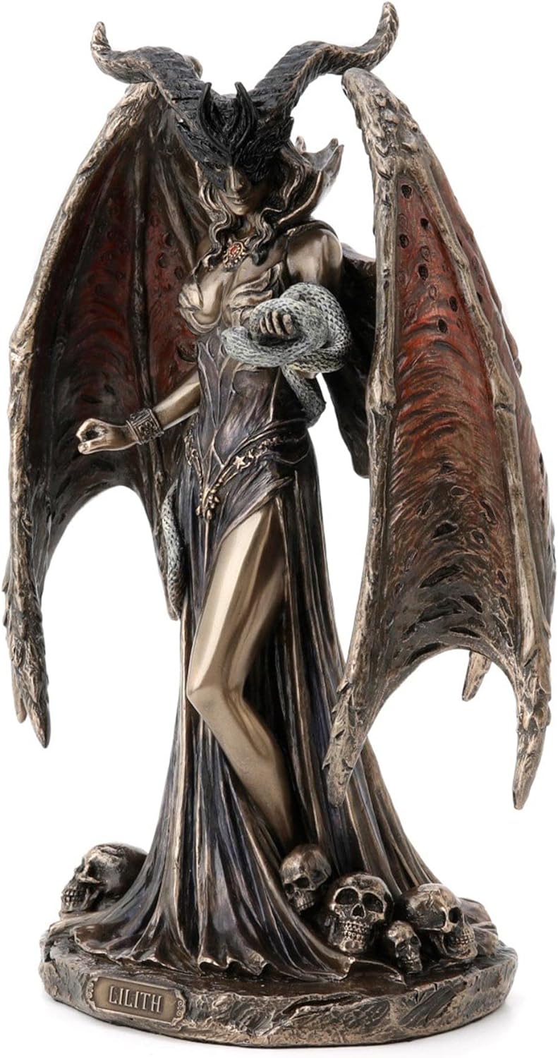 Figur Lilith, Dämon und Erste Frau von Adam, Antic Line, H 22 cm