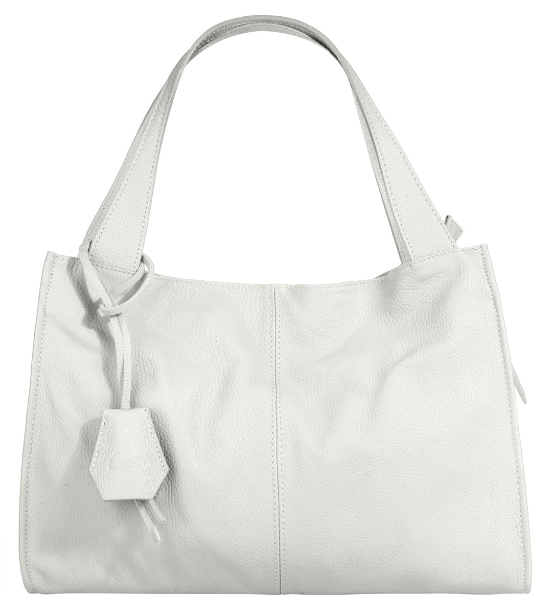 Shopper Echt Leder Damen Made in Italy, Smartphonefach, Ledertasche Damen, Handtasche Echtleder, Umh