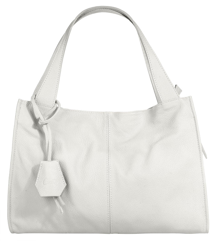 Shopper Echt Leder Damen Made in Italy, Smartphonefach, Ledertasche Damen, Handtasche Echtleder, Umh