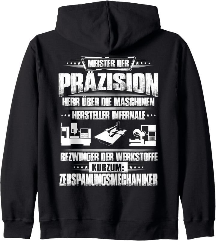 Bezwinger Der Werkstoffe Zerspanungsmechaniker Kapuzenjacke