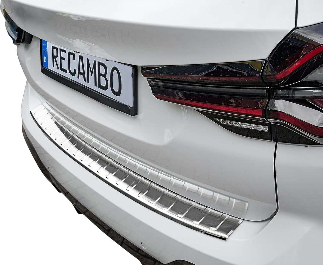 Ladekantenschutz Edelstahl CHROM kompatibel für BMW X3 LCI | G01 | BJ ab 09/2021> | premium Qualität