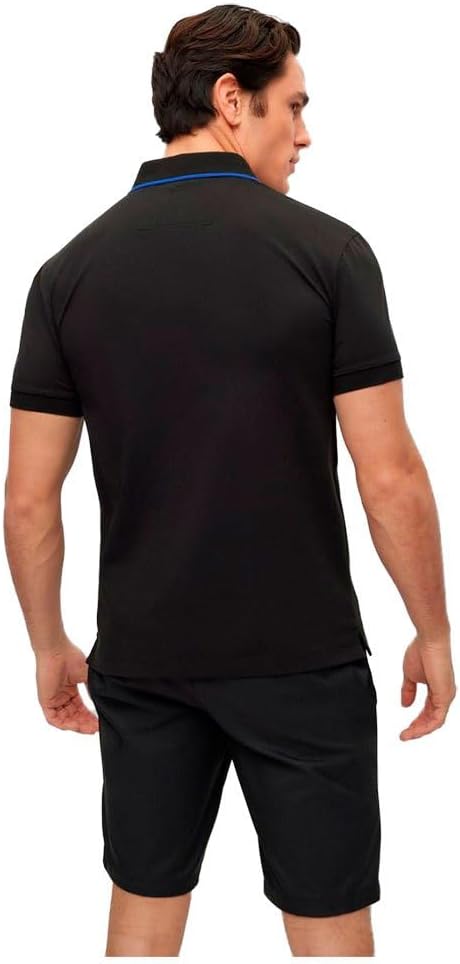 BOSS Herren Pavel Polo M Black1, M Black1