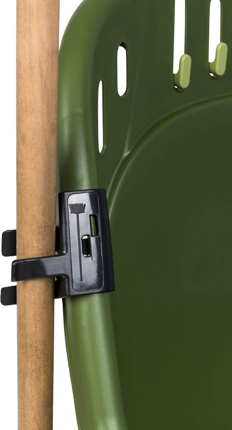 Gartentrolley HELPY mit 50 Liter Nutzvolumen, belastbar bis max. 60 kg. Räder auf Metallachse. In Gr