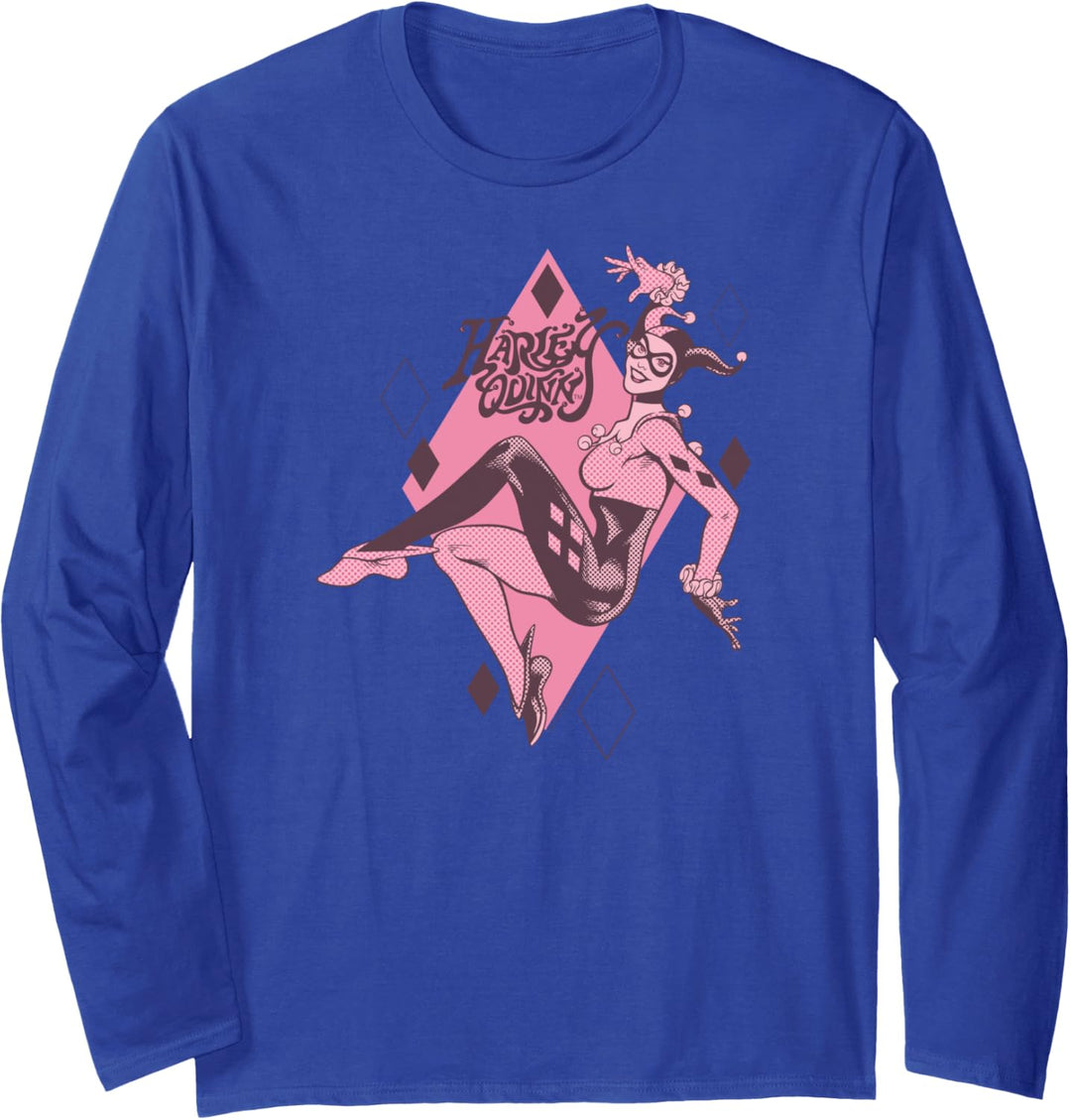Harley Quinn Diamonds Langarmshirt