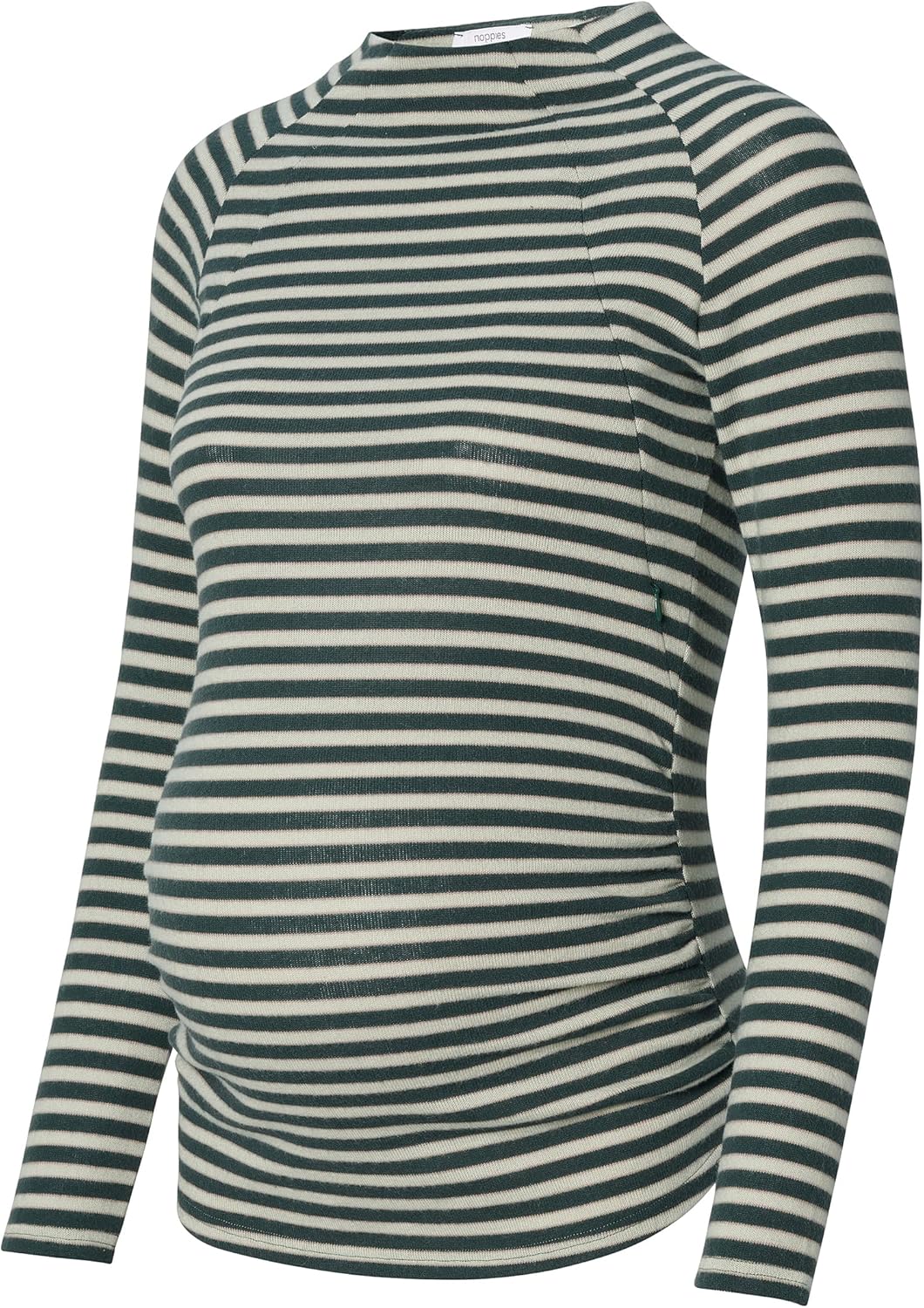 Noppies Damen Top Pomeroy Nursing Long Sleeve T-Shirt 34 Green Gables, 34 Green Gables