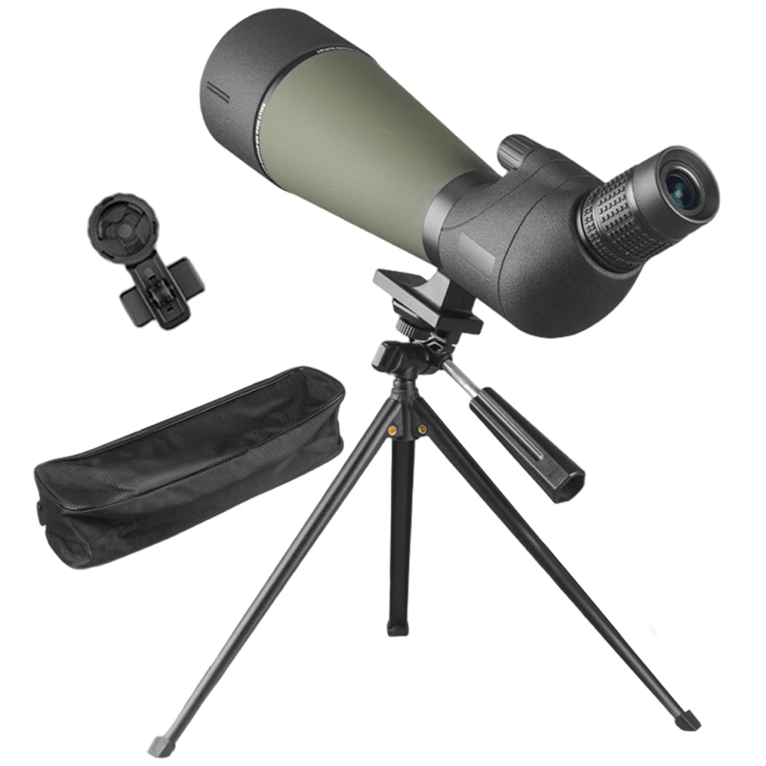 Spotting Scope 25-75x80 BAK4 High Definition Clear Spotter Scope mit Stativ- und Aufbewahrungstasche